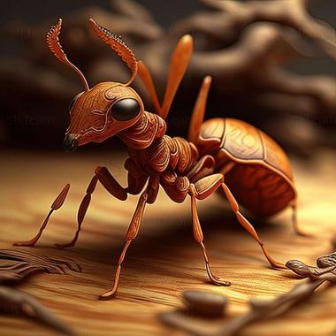 3D model Myrmica angulinodis (STL)